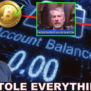 IT’S ALL GONE! AVOID THIS MICHAEL SAYLOR BITCOIN SCAM!! A.I.