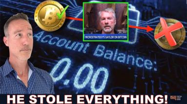 IT’S ALL GONE! AVOID THIS MICHAEL SAYLOR BITCOIN SCAM!! A.I.