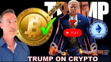 TRUMP DOUBLES DOWN ON ETHEREUM. BITCOIN ETF, GENSLER & BONK.