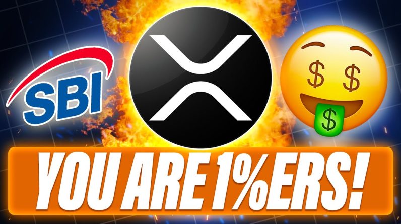 YOU ARE PART OF THE XRP 1% - PROOF BTC WAS AN EXPERIMENT - SBI SAYS XRP PRICE WILL BE HIGH