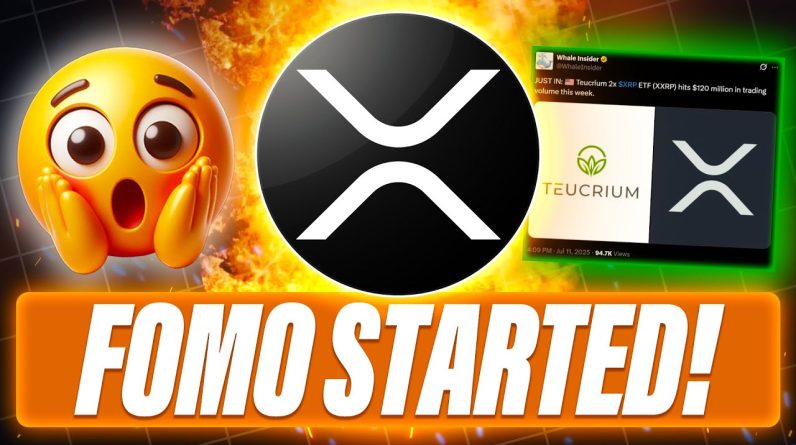 XRP FOMO BEGAN ALREADY - XRP OUTPERFORMING BTC & ETH - NEW ETF DATES - CAN RIPPLE BUY SWIFT