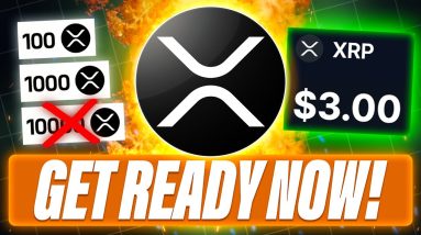 XRP BREAKS ABOVE $3.00 - U.S. GOVT BTC IS ALMOST GONE! - 1000 XRP WILL BE UNATTAINABLE SOON
