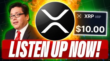 TOM LEE: EVERYONE IS WRONG ABOUT THIS CRYPTO CYCLE - $10+ PER XRP BY THE END OF 2025