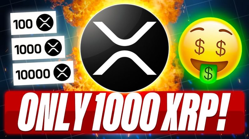 BLOW OFF TOP OR UTILITY RUN - WHAT WILL 1000 XRP BE WORTH IN THIS RUN - EUPHORIC TIMES ARE CLOSE!