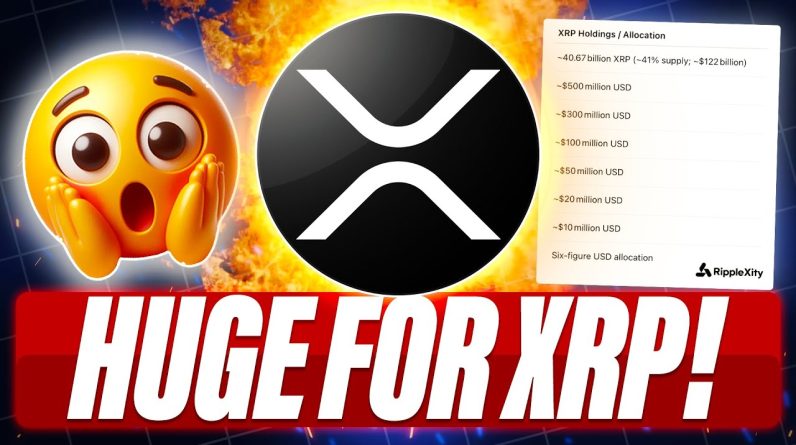 XRP TREASURY COMPANY WAVE IS COMING - WILL RIPPLE HAND OVER THE ESCROW - PUMP N DUMPS WILL END SOON!