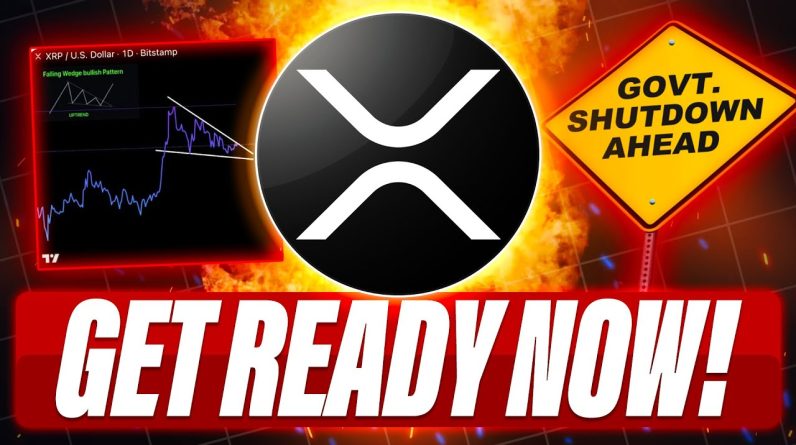 VIOLENT XRP BREAKOUT IS NEAR - IS THE FINAL SHAKEOUT OVER - GOVT SHUTDOWN IS NOT BULLISH FOR CRYPTO