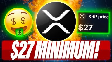 XRP MINIMUM PRICE PREDICTION $27 - BRAD HINTS MORE RIPPLE GROWTH - RIPPLE BANK LICENSE IN 2025?