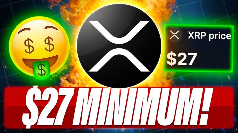 XRP MINIMUM PRICE PREDICTION $27 - BRAD HINTS MORE RIPPLE GROWTH - RIPPLE BANK LICENSE IN 2025?