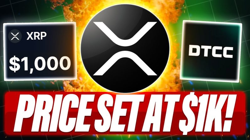 IS XRP PRICE SET AT $1000+ - DTCC = TOKENIZE $100 TRILLION - SHAKEOUTS WILL HAPPEN AS PRICE RISES