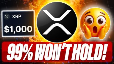 99% OF XRP HOLDERS WON'T HOLD PAST $1,000 - BTC IS MONEY NARRATIVE VS REALITY - ISO 20022 TICK TOCK!