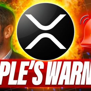 RIPPLE SENDS XRP HOLDERS A WARNING - VOLATILITY IS WHAT MAKES YOU RICH - CTO SHUTS DOWN VANECK EXEC