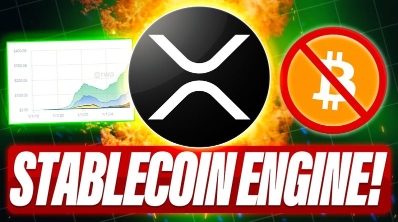 XRP IS THE ENGINE FOR STABLECOINS - MONEY SHIFTS FROM BTC TO XRP
