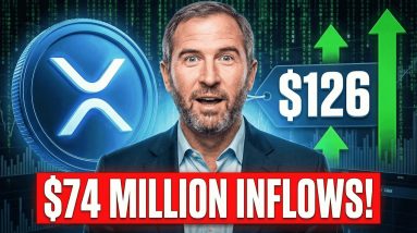 XRP DROPS & RETAIL PANICS - $74 MILLION ETF INFLOWS CHANGE EVERYTHING - XRP AT $126 ON CNBC