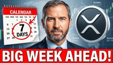 XRP PRICE MAY REBOUND TODAY - EVERYONE EXPECTED BTC TO PUMP & IT DUMPED INSTEAD - BIG WEEK AHEAD?