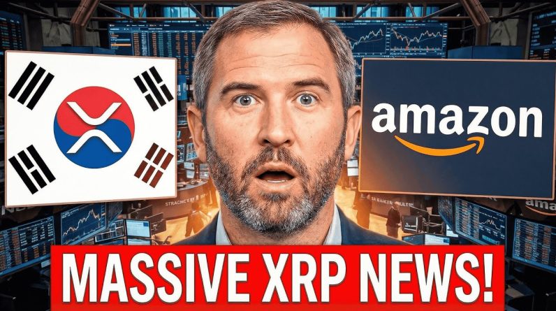 IS SOUTH KOREA RUNNING OUT OF XRP - AMAZON & RIPPLE PARTNERSHIP = XRP / CANTON JP MORGAN & RIPPLE