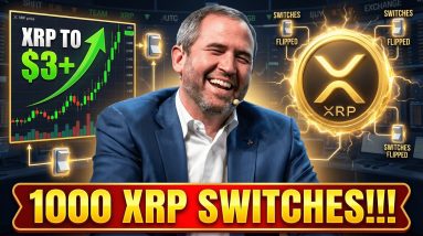 ANYONE THAT SOLD XRP THEY'LL BUYBACK IN AT $3 - BRAD SAYS THERE ARE 1000 SWITCHES TO FLIP - XRP NEWS