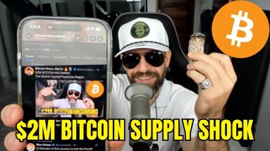 $2M BITCOIN SUPPLY SHOCK - Michael Saylor Launches $42B Buying War
