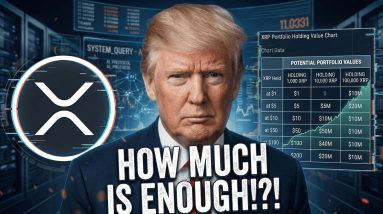 HOW MUCH XRP IS ENOUGH? - THIS IS ALL COMING ONTO THE XRPL - TRUMP SAYS INVEST IN AI - XRP NEWS