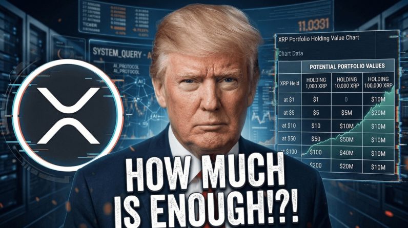 HOW MUCH XRP IS ENOUGH? - THIS IS ALL COMING ONTO THE XRPL - TRUMP SAYS INVEST IN AI - XRP NEWS