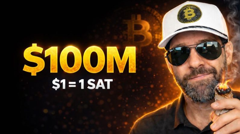 $100M Bitcoin INEVITABLE - Dollar-Sat Parity Is Endgame