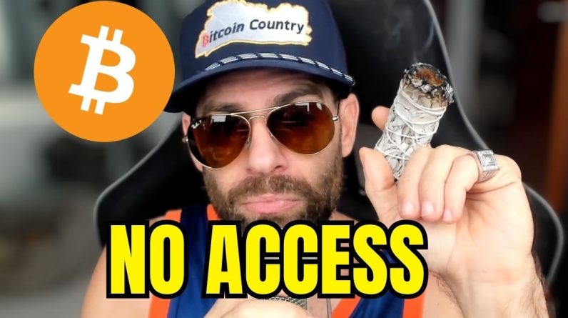 Bitcoin Access Is Closing Fast