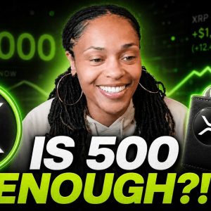 IS 500 XRP ENOUGH? - XRP GETS THIS STATUS & RETAIL WILL BE LOCKED OUT? - DID GOLDMAN BUY THE XRP DIP