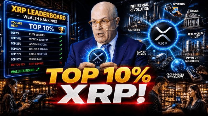 ENTERING XRP TOP 10% GETTING HARDER?  - XRP INDUSTRIAL REVOLUTION HAS STARTED! - SPENDING YOUR XRP?