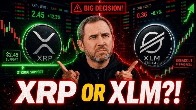 XRP PRICE STILL AT SUPPORT! -  TRADING XRP FOR XLM? WATCH THIS FIRST! - WHY I BOUGHT XRP & XLM!