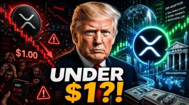 IS XRP GOING UNDER $1? - DO THEY WANT YOU OUT BEFORE ADOPTION? - RIPPLE SIGNALS IT IS HAPPENING!