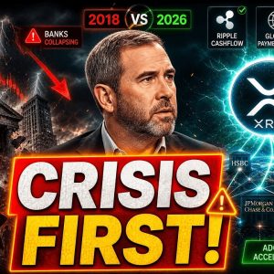 XRP MASS ADOPTION NEEDS A CRISIS FIRST! - WE OWN A PIECE OF RIPPLE CASHFLOW? - 2018 VS 2026 XRP RUN!