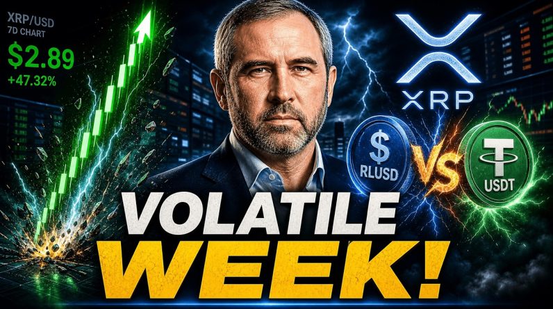 VOLATILE WEEK AHEAD CAN XRP GO HIGHER? - FORGET NUMBERS BUY WHAT YOU CAN! - RLUSD VS USDT IN EU!