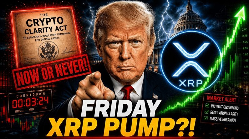 XRP MAY PUMP INTO THIS FRIDAY EVENT! - WHY CLARITY HAS TO HAPPEN NOW! - MATT DAMON AN XRP INVESTOR?