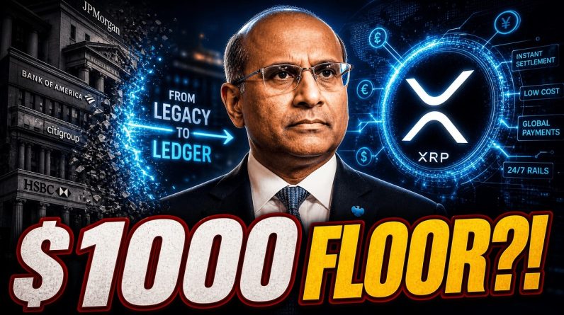$1000 XRP FLOOR PRICE WHEN THIS HAPPENS! - WHY DID YOU GET INTO CRYPTO? - BANKS ARE GOING DIGITAL!