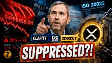 XRP SUPRESSED AHEAD OF CLARITY, ISO & SCARCITY? - 99% IS HEADED TO $0! - ZCASH CRASH VS FLR & XRP