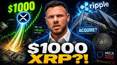$1000 XRP BY 2028? - WILL BLACKROCK AQUIRE RIPPLE? - YOU DON'T TRADE XRP! - DID MICA CRUSH BINANCE?
